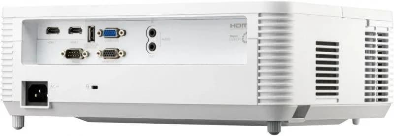 Videoproiector Viewsonic PA700W, WXGA 1280* 800, 4.500 lumeni, 12.500:1, lampa 4.000 ore/ 12.000 ore ecomode, zoom optic 1.1x, dimensiune maxima imagine 300", distanta maxima de proiectie 11 m, 25- 34 dB, D-sub, 2* HDMI, audio in/ out, USB Type A (Power): 1 (5V/1.5A), boxa 3W, RS232, 2.7 kg, cabu — miniatură