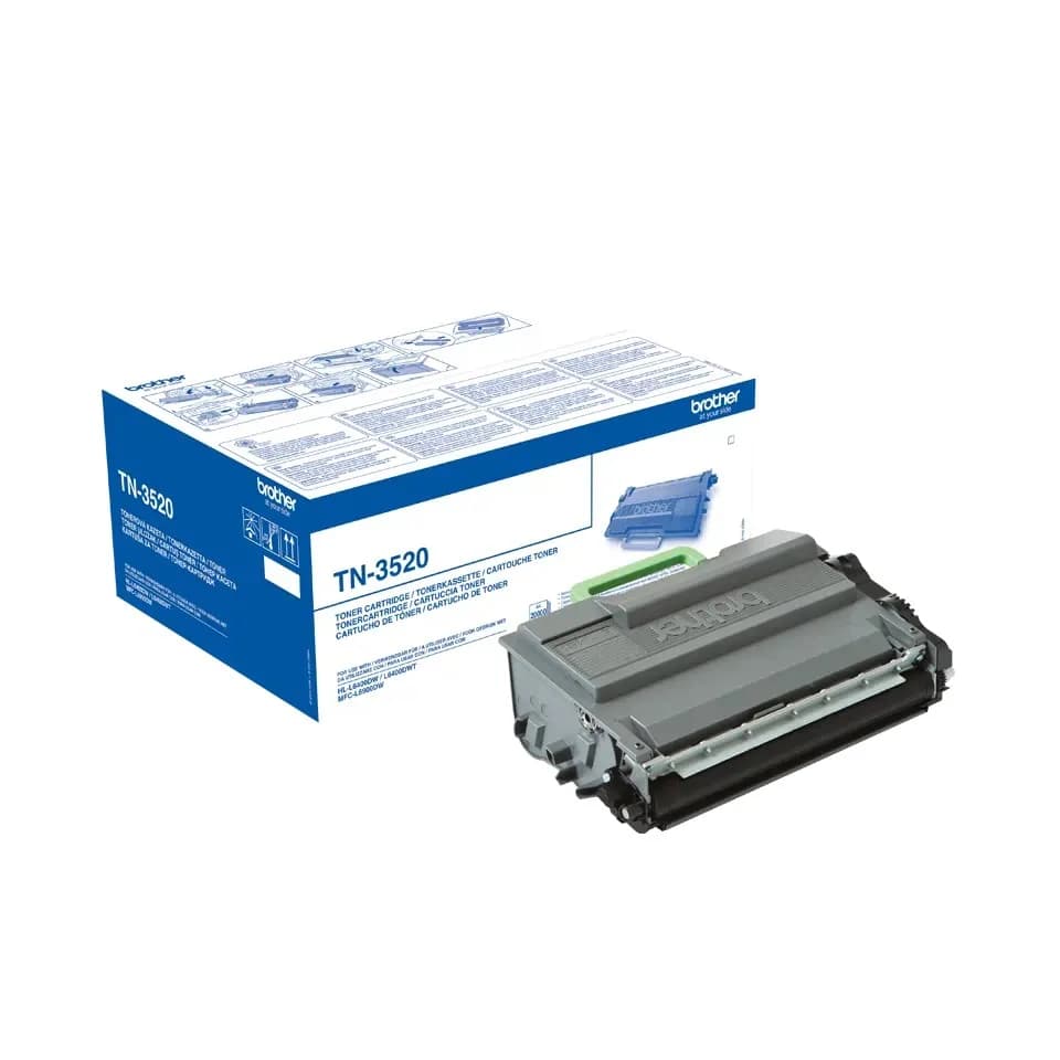 Toner Original Brother Black, TN3520, pentru HL L6400|MFC L6900, 20K, "TN3520"