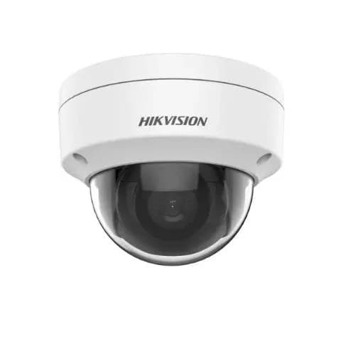Camera supraveghere Hikvision IP dome DS-2CD1143G2-I(2.8mm) 4MP, senzor: 1/3" progressive scan CMOS, rezolutie: 2560 × 1440@20 fps, iluminare: Color: 0.01 Lux @(F2.0, AGC ON), B/W: 0 Lux cu IR, lentila: 2.8mm,EXIR 2.0, distanta IR: 30m, 120 dB WDR/BLC/3D DNR/IR cut filter, Triple stream, interfata