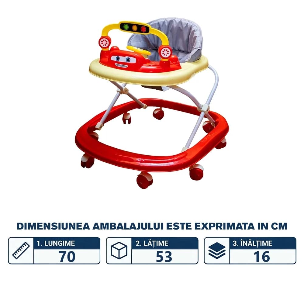 Premergator cu jucarii, Masinuta — miniatură