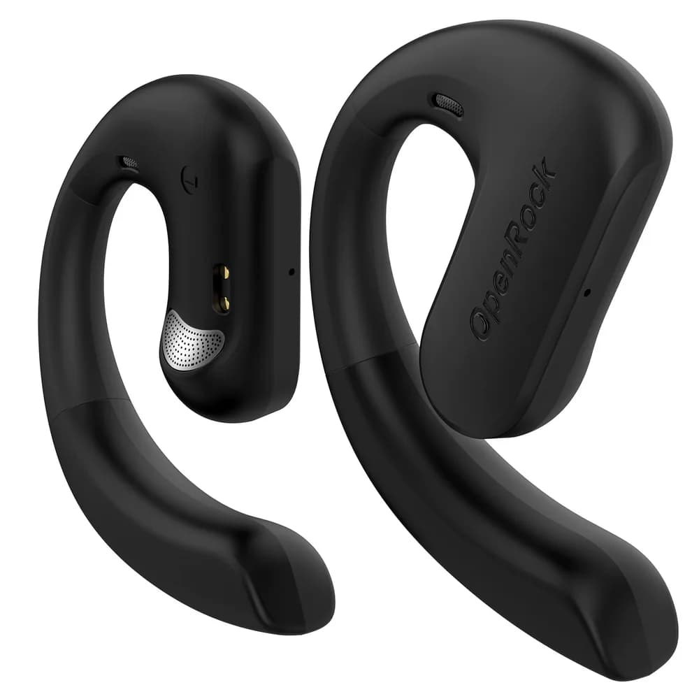 Casca OneOdio wireless, tip butoni - TWS, utilizare smartphone, conectare prin Bluetooth 5.3, difuzor 16.2 mm, negru, "OpenRock-S-Black" — miniatură