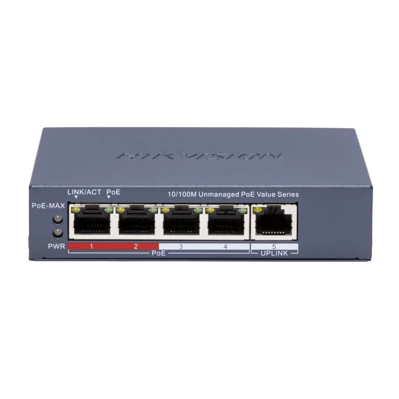 HK SWITCH POE 4 PORTURI FARA MANAGEMENT "DS-3E0105P-E/M(C)"