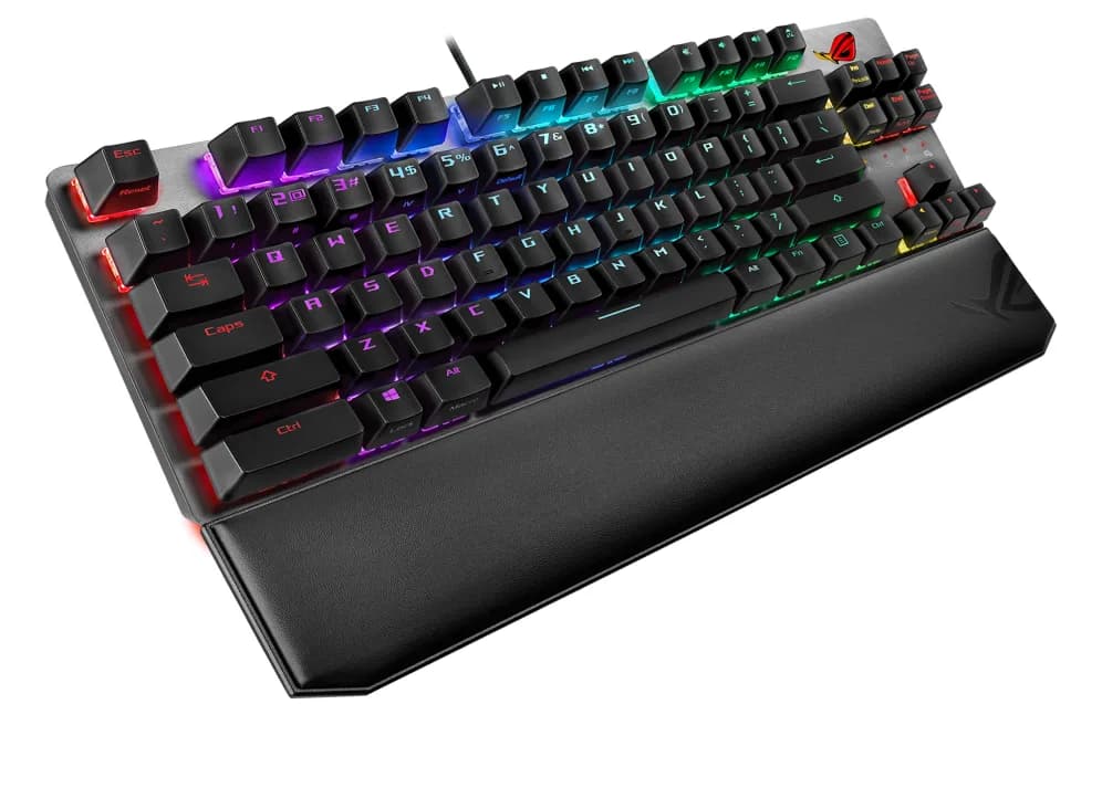 ROG STRIX SCOPE NX TKL DELUXE, ROG NX Red, Mecanica "90MP00N6-BKUA00" — miniatură