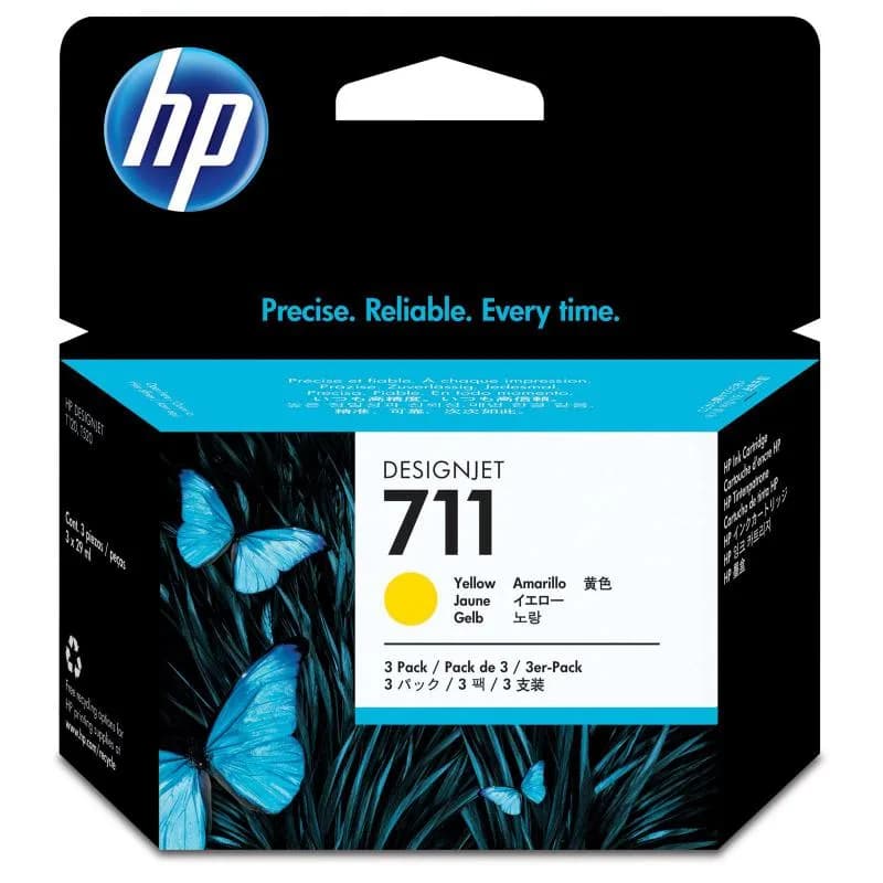 Cartus HP 711, Yellow
