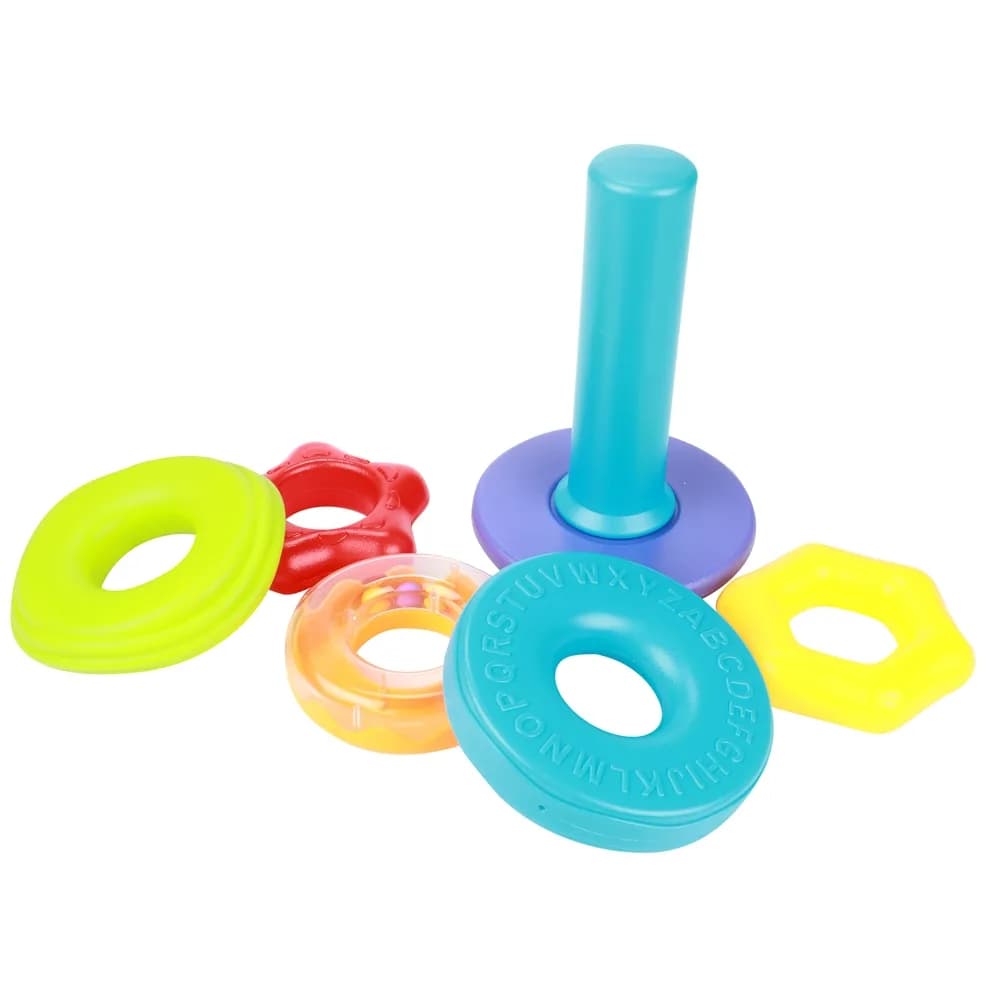 Little Stars, Joc piramida cu cercuri - Toi-Toys — miniatură