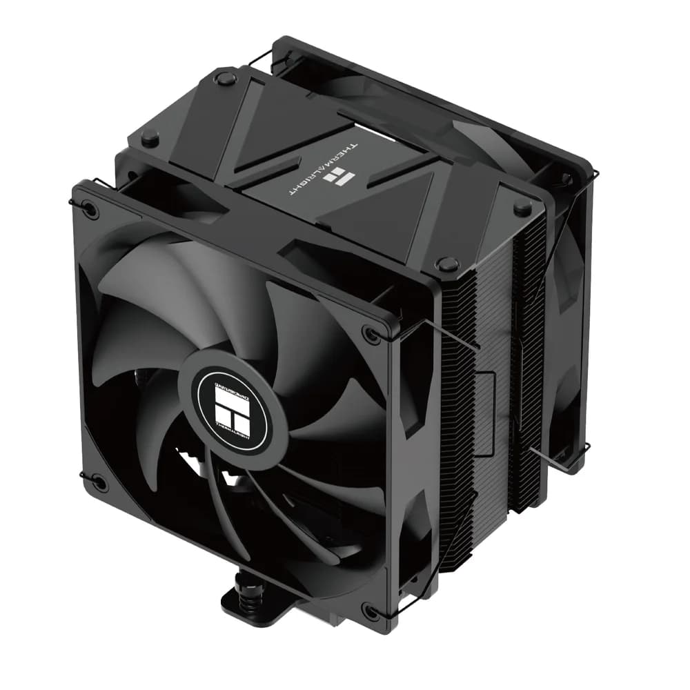 COOLER Thermalright "Burst Assassin 120 EVO Dark" skt. Intel si AMD, racire cu aer, vent. 2 x 120mm (TL-C12RB V2 + TL-C12B V2), 1500 rpm, 6 heatpipes, inaltime 156mm,"Burst Assassin 120 EVO Dark" — miniatură