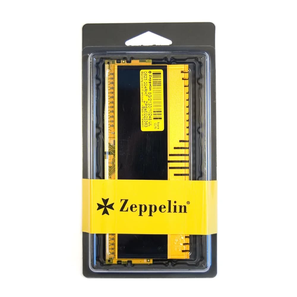 MEMORIE DDR  Zeppelin DDR4  8GB frecventa 2133 MHz, 1 modul, radiator, retail "ZE-DDR4-8G2133-RD-GM"