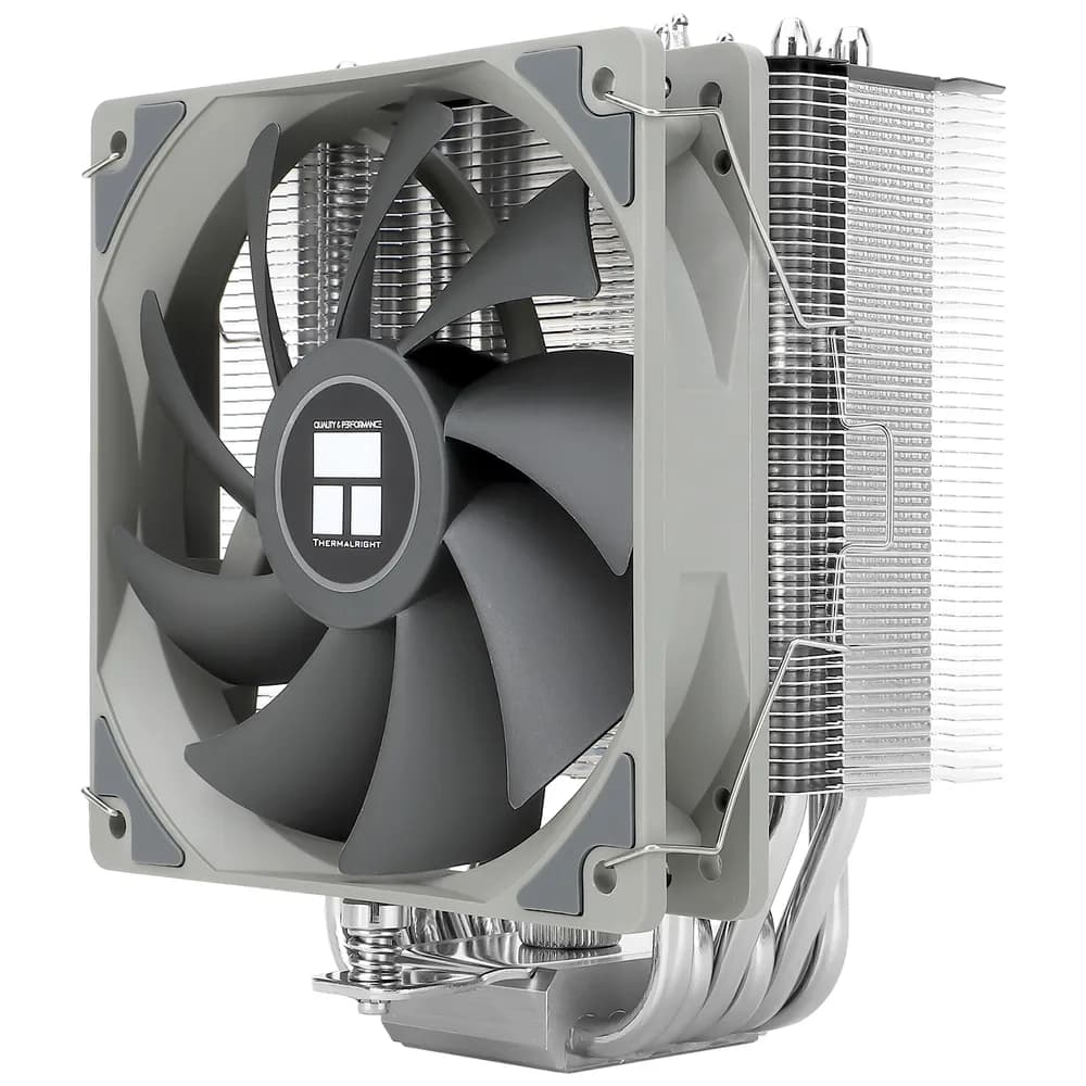 COOLER Thermalright "Burst Assassin 120" skt. Intel si AMD, racire cu aer, vent. 120mm, 1550 rpm, 6 heatpipes, inaltime 154mm, fara LED, gri,"Burst Assassin 120" — miniatură