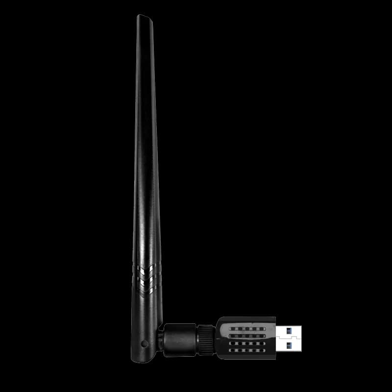 ADAPTOR RETEA D-LINK AC1300, extern wireless 2.4 GHz | 5 GHz, USB 3.0, port, antena externa 5 dBi x 1, "DWA-185" — miniatură