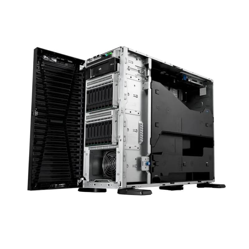 HPE ProLiant ML110 Gen11 4514Y 2.0GHz 16c 1P 2x32GB-R 8SFF MR408i-o 2x480GB SSD 2x1000W PS EU Server — miniatură