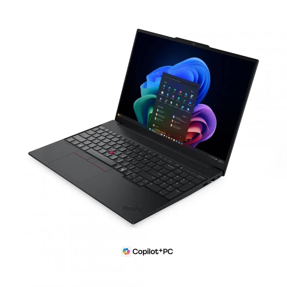Laptop Business Lenovo ThinkPad E16 Gen 4, cu procesor Intel Core Ultra 7 355, 16'' IPS, 16 GB DDR5, 512 GB, Intel Graphics, Fara OS — miniatură