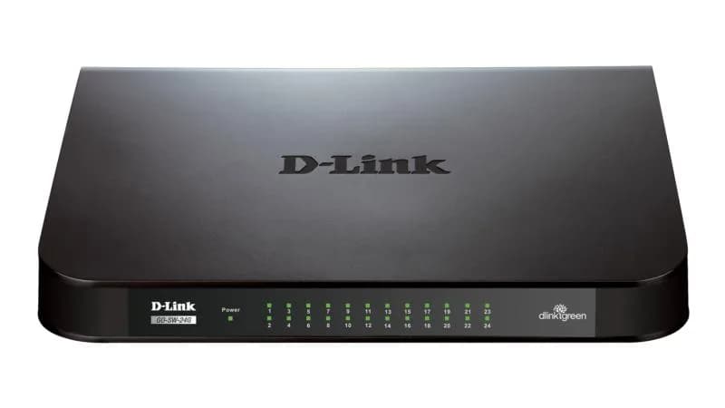 Switch D-Link GO-SW-24G, 24 port, 10/100/1000 Mbps — miniatură