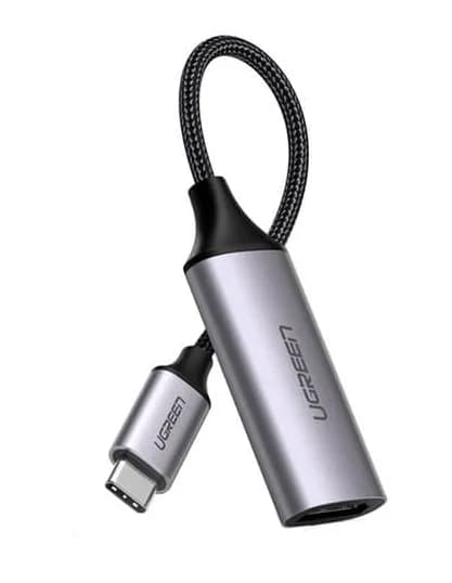 ADAPTOR video Ugreen, "CM297" USB Type-C (T) la 1 x HDMI (M) (3840 x 2160) la 60 Hz, conectori auriti, negru "70444" - 6957303874446 — miniatură