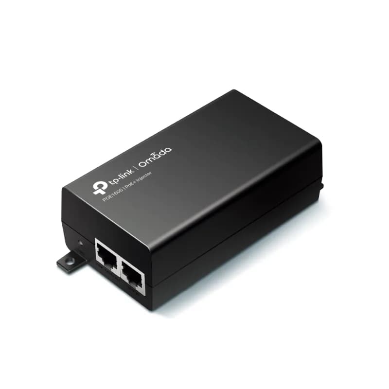 TP-Link, PoE+ Injector, TL-POE160S V4, Standarde si protocoale: IEEE802.3i,IEEE802.3u, IEEE802.3ab, IEEE802.3af, IEEE802.3at, interfata: 110/100/1000Mbps RJ45 data-in port, 1 10/100/1000Mbps RJ45 power+data- out port, Dimensiuni: 125 × 59.4 × 36.8 mm.