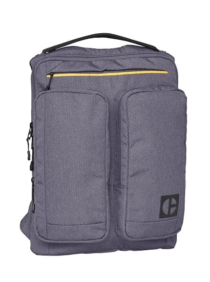 Rucsac CATERPILLAR Code - Quest Commuter, material 420D hexagonal, 2 buzunare exterioare - gri inchi "CAT-83826-46"