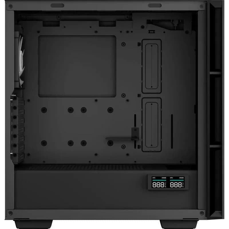 Carcasa DEEPCOOL CH560 DIGITAL, RGB, Mid Tower, Black — miniatură
