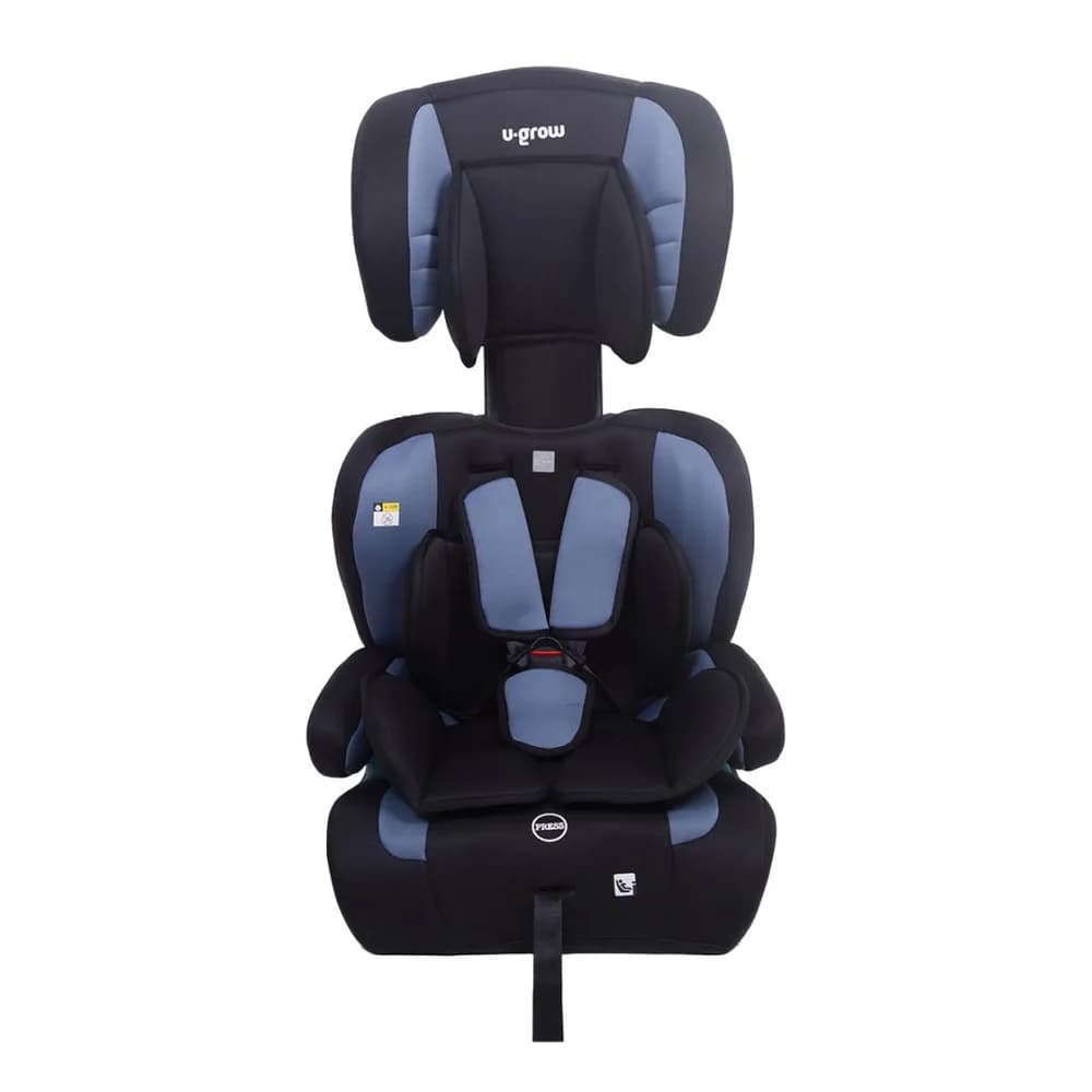 Scaun auto/inaltator, 76-150CM(15M-12Y), R130, gri/blue, U-Grow — miniatură