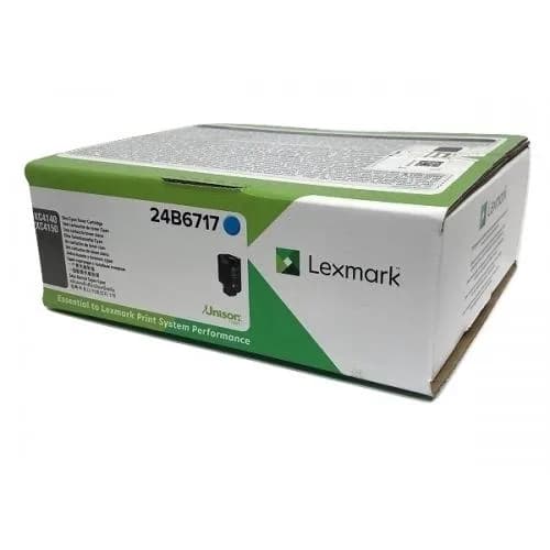 Toner Original Lexmark Cyan, 24B6717, pentru XC4140|XC4143|XC4150|XC4153, 13K"24B6717"