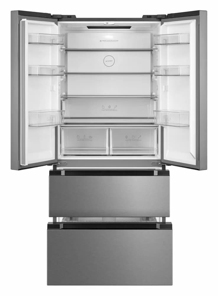 Combina frigorifica HEINNER HCFD-M516INVXE++, No Frost, 516 l, Clasa E, Compresor inverter, Aspect Inox — miniatură