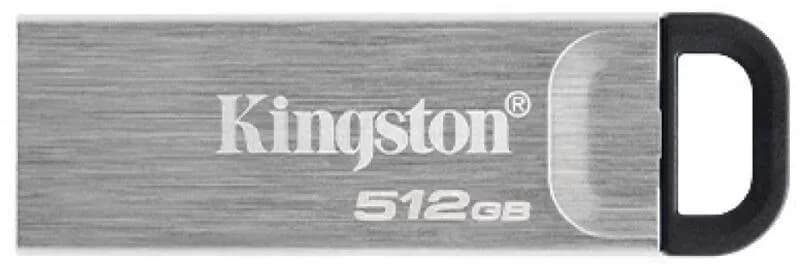 Memorie USB Kingston DataTraveler Kyson 512GB, USB Type-A, Argintiu