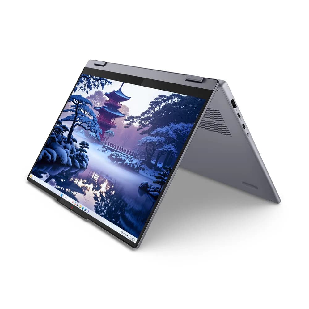 16 IdeaPad 5 2-in-1 16IAL10, WUXGA IPS Touch, Procesor Intelxxxx CoreTM Ultra 7 255H, 16GB LPDDR5X, 1TB SSD, Intel Arc 140T, Win 11 Home, Luna Grey "83KS001DRM" ( — miniatură