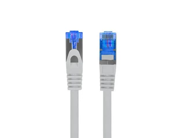 Patch cord Cat.6A S/FTP LSZH CCA 20 m gri, Fluke Passed — miniatură