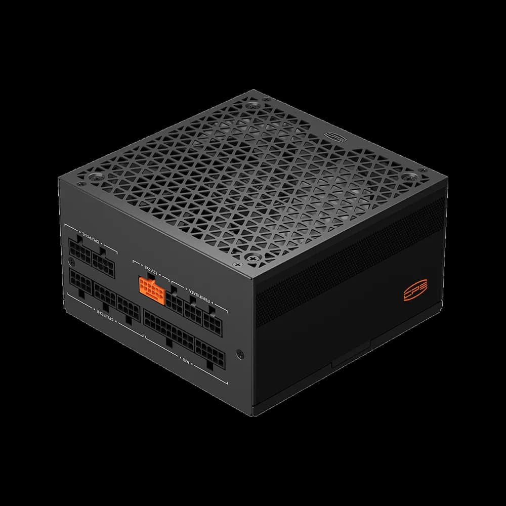 Sursa PCCooler "YN750", 750W, certificare 80 Plus Gold, modular, fan 135mm, negru, "P5-YN750-G1F" — miniatură
