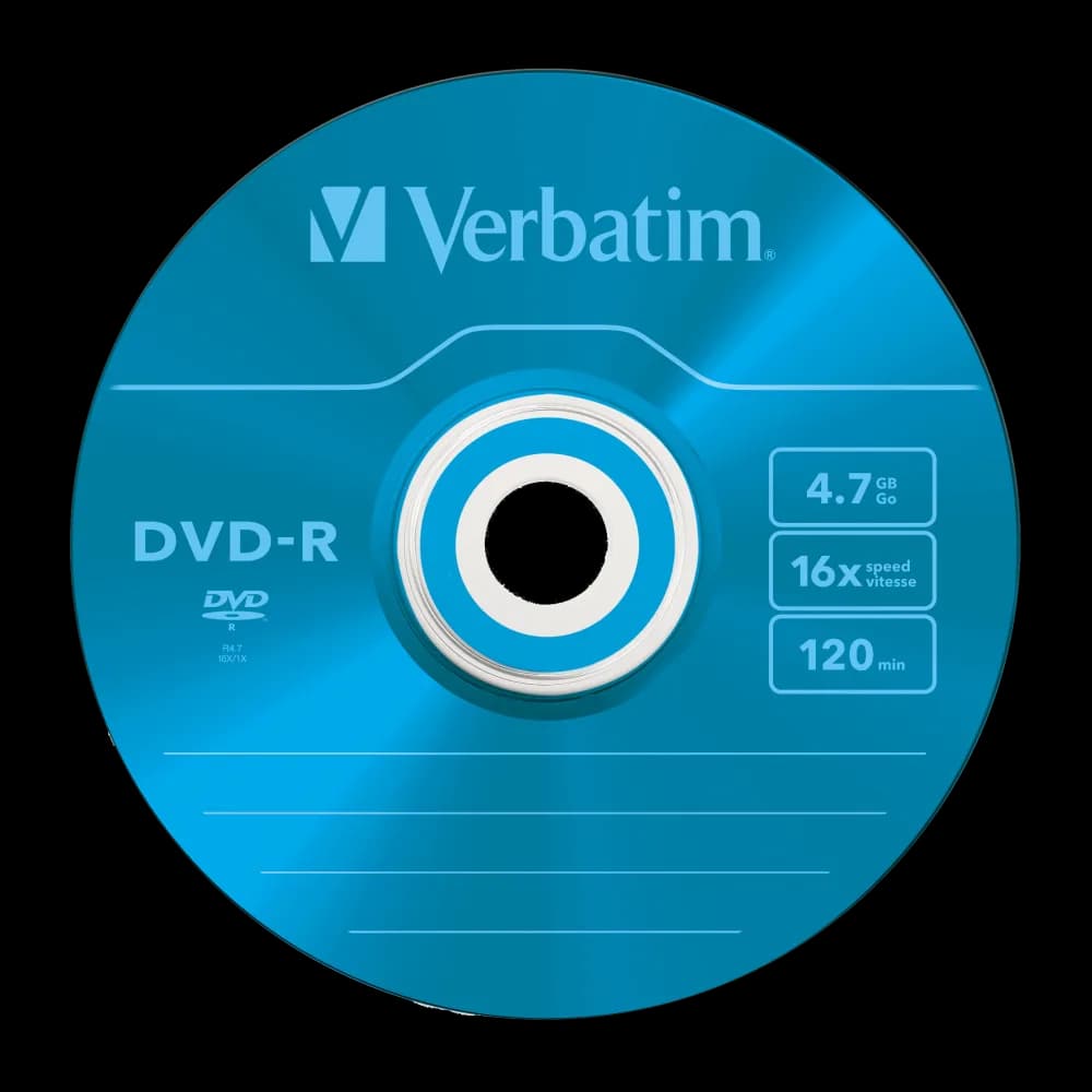 DVD-R VERBATIM 4.78GB, VITEZA 16X, COLOUR SURFACE, SLIM CASE, 1 BUC, "43557"