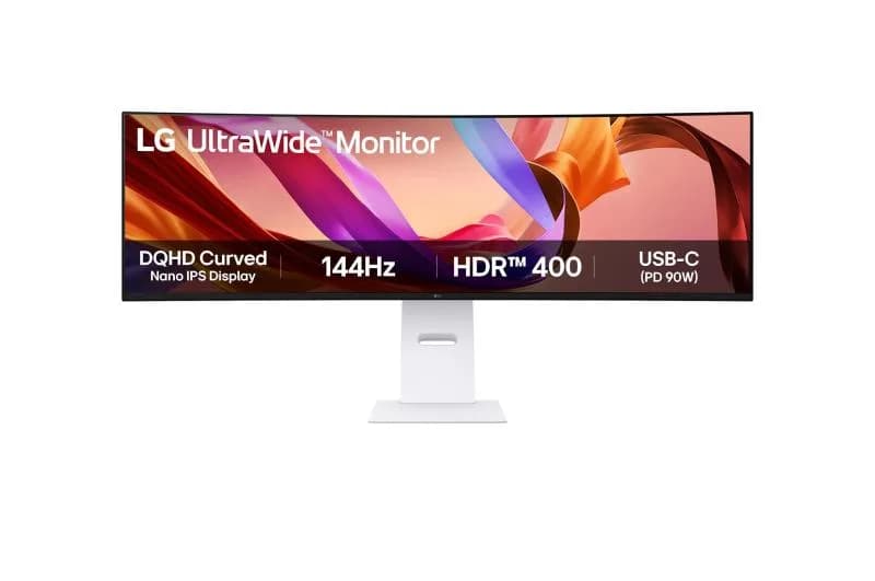 Monitor Commercial LG 49U950A-W, 49", 5120 x 1440 pixeli, Black, White