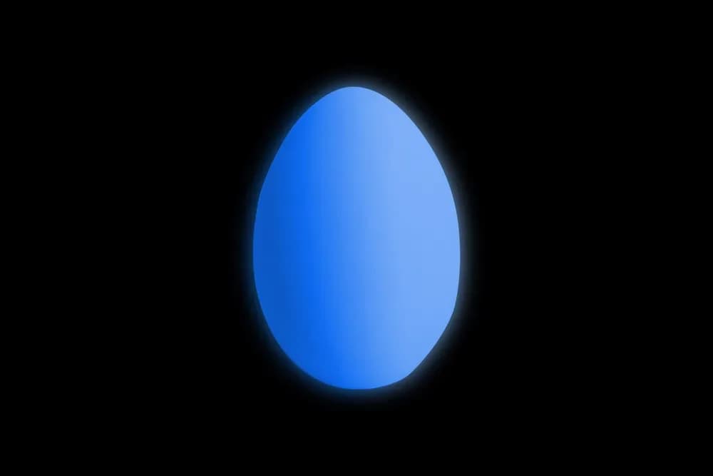 Ou luminos cu schimbare de culoare (mare) — miniatură