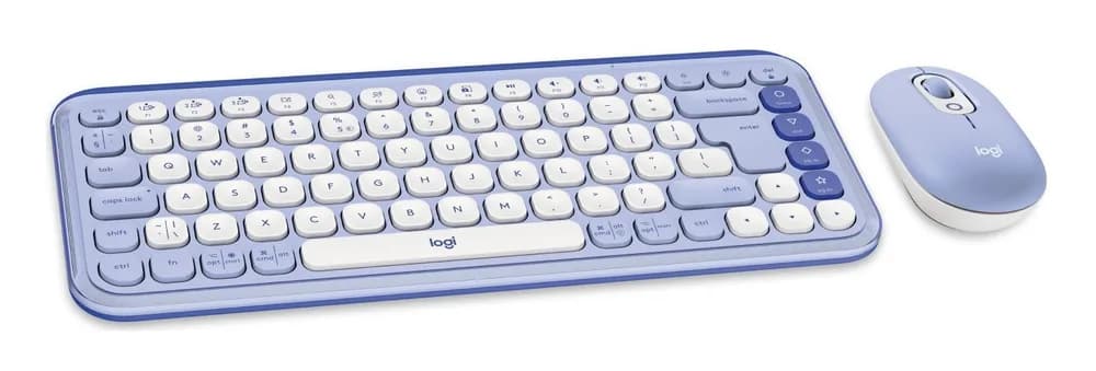 LOGITECH POP ICON COMBO - LILAC - US INTL - BT - INTNL-973 "920-013078" — miniatură