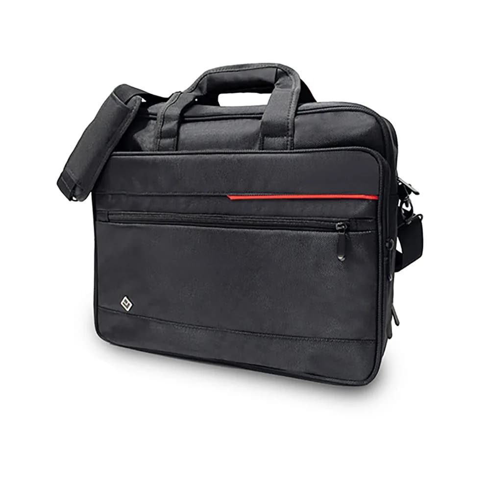 Geanta laptop, neagra, 40x14x30 cm - OFFISHOP — miniatură