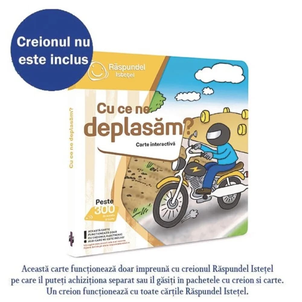 Raspundel Istetel, Carte - Cu ce ne deplasam, ALBI - BLACKFIRE
