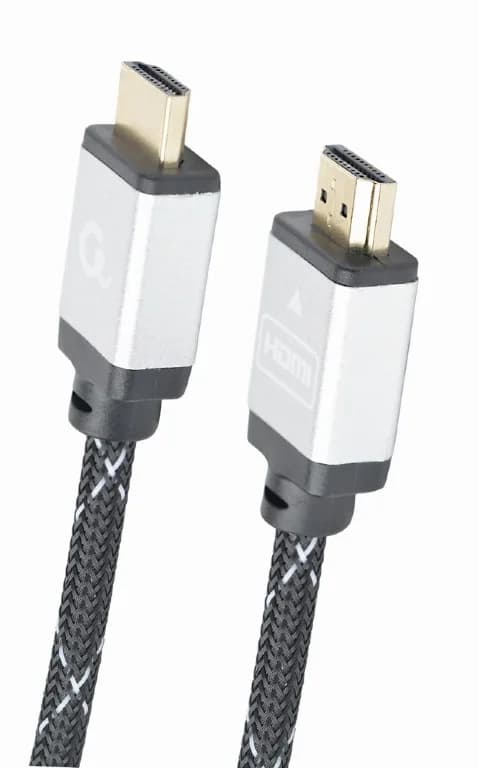 CABLU video GEMBIRD, HDMI (T) la HDMI (T), 1.5m, premium, conectori auriti, rezolutie maxima 4K (3840 x 2160) la 60 Hz, negru, "CCB-HDMIL-1.5M"
