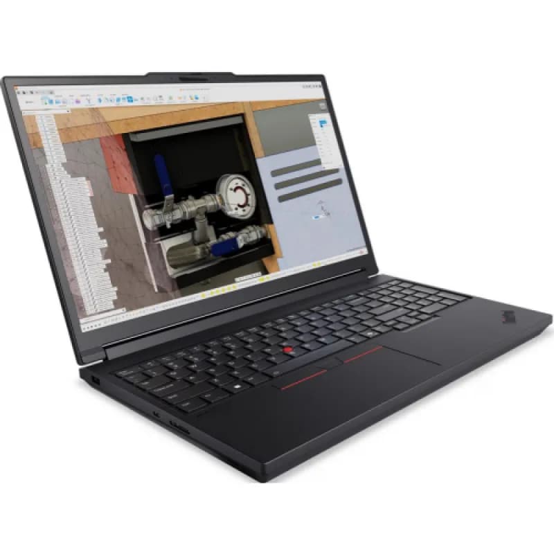 Laptop Workstation Lenovo ThinkPad T16g Gen 3, cu procesor Intel Core Ultra 9 285HX, 16'' OLED, 64 GB DDR5, 4 TB, NVIDIA GeForce RTX 5080, 16GB GDDR7, Windows 11 Pro