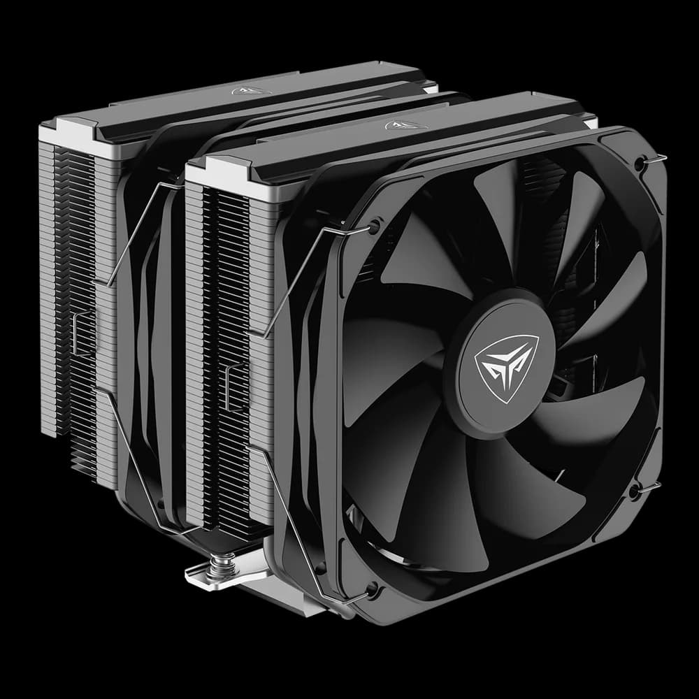 COOLER PCCOOLER, skt. universal, racire cu aer, vent. 130mm, 400 - 1600 RPM, "G6 BK" — miniatură
