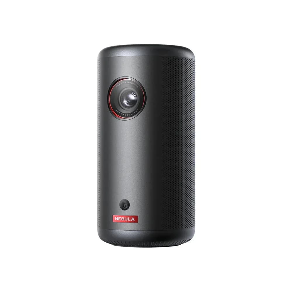 Proiector portabil Anker "Nebula Capsule 3" DLP 300 ANSI lumeni, auto-focus, Wi-Fi si BTH, difuzor 8W, smart TV, compatibilitate ecran max 120", 16GB memorie interna, negru "D2425212" - 0194644176075
