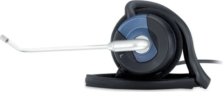 CASTI Genius, "HS-300N", cu fir, standard, utilizare multimedia, call center, microfon pe brat, conectare prin Jack 3.5 mm x 2, negru, "31710146100" — miniatură