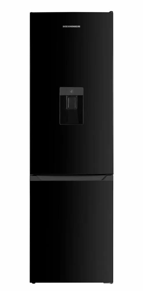 Combina frigorifica HEINNER HC-HM260BKWDE++, 260 l, Clasa E, Dozator apa, Negru