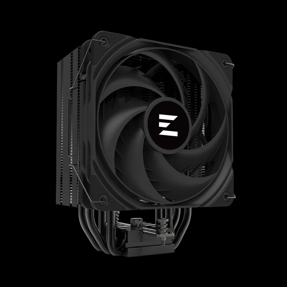 COOLER Zalman "CNPS9X PERFORMA PLUS" skt. Intel si AMD, racire cu aer, vent. 120mm, 600 - 2000 RPM, 4 heatpipes, inaltime 157mm, ARGB adresabil,"CNPS9X PERFORMA PLUS BLACK" — miniatură