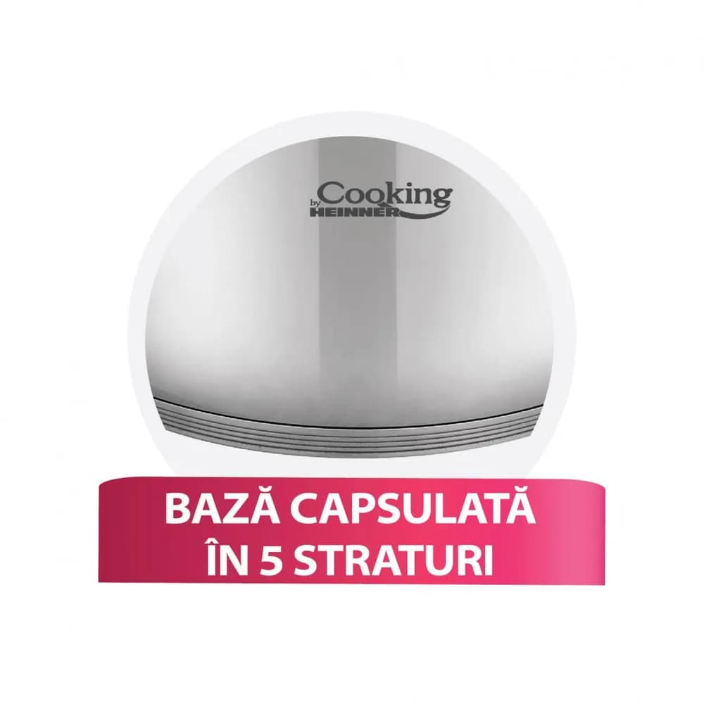 MADELINE, SET GATIT INOX 10 PIESE, COOKING BY HEINNER — miniatură