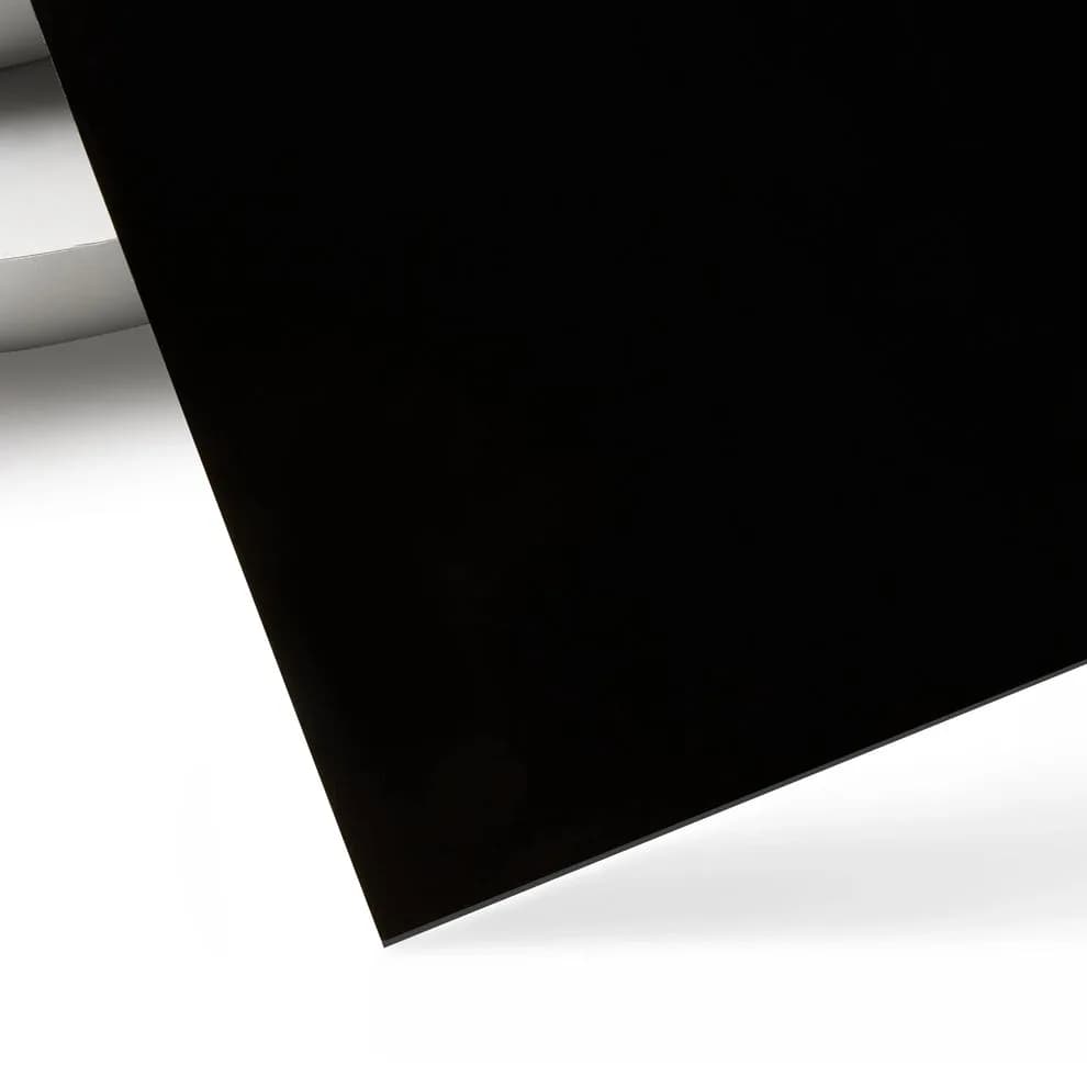 Material pentru gravare laser xTool 1 mm Black Opaque Glossy Acrylic Sheet Plexiglass (10 buc)