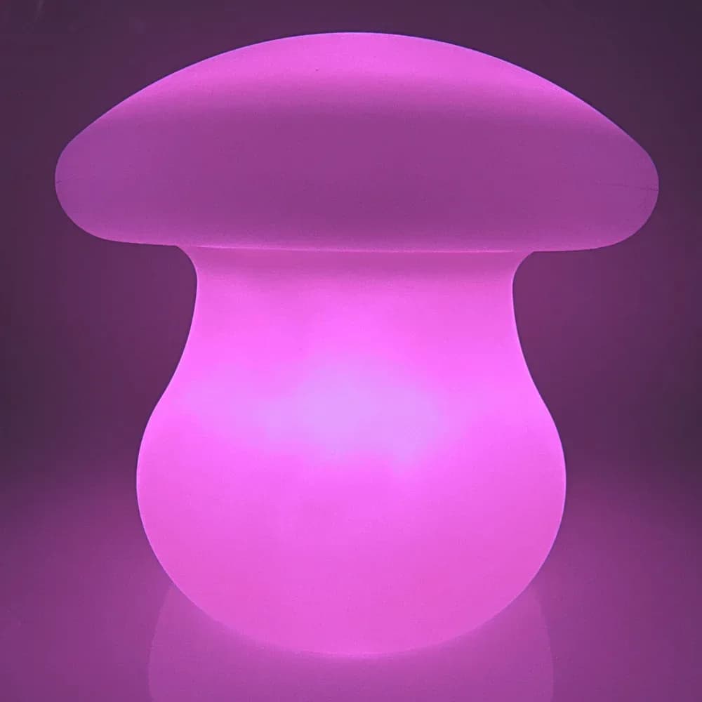Ciupercă luminoasă cu schimbare de culoare — miniatură