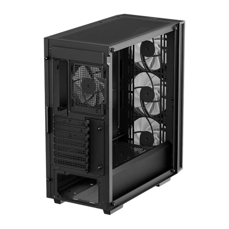 Carcasa DEEPCOOL MATREXX 55 MESH V4 C, RGB, Mid Tower, Black — miniatură