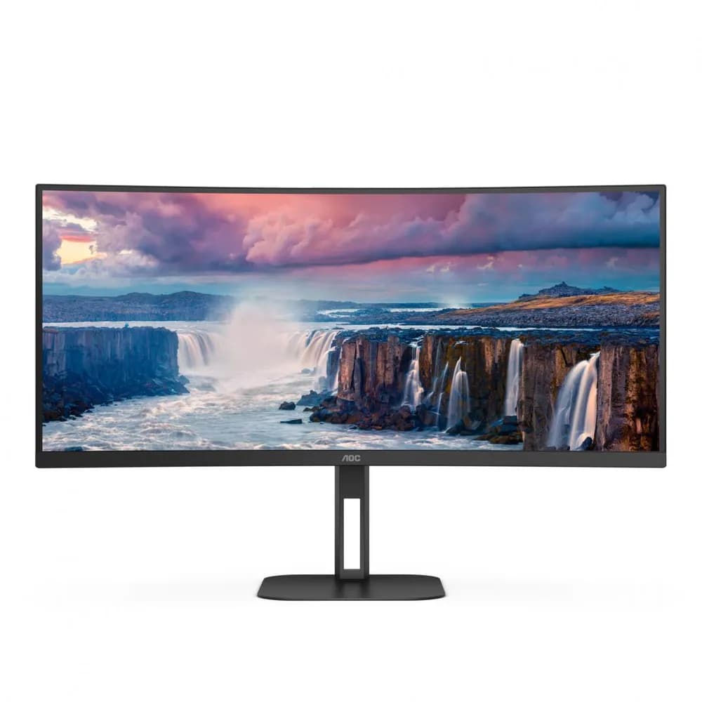 Monitor Gaming AOC CU34V5C/BK, 34", 3440 x 1440 pixeli, Black — miniatură