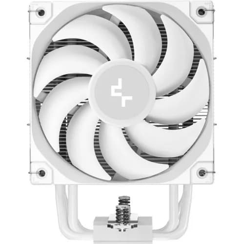 COOLER DeepCool "AK500 DIGITAL PRO WH" skt. Intel si AMD, racire cu aer, vent. 120mm, 500 - 1750 rpm, 5 heatpipes, inaltime 162mm, afisaj digital,"R-AK500-WHAPMN-G" — miniatură