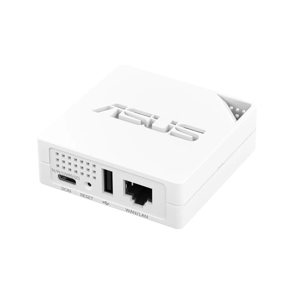 Router Asus RT-AX50 Go, Dual Band WiFi6, 1500 MbpsVPNs, USB-C Power Delivery "RT-AX50 GO" — miniatură