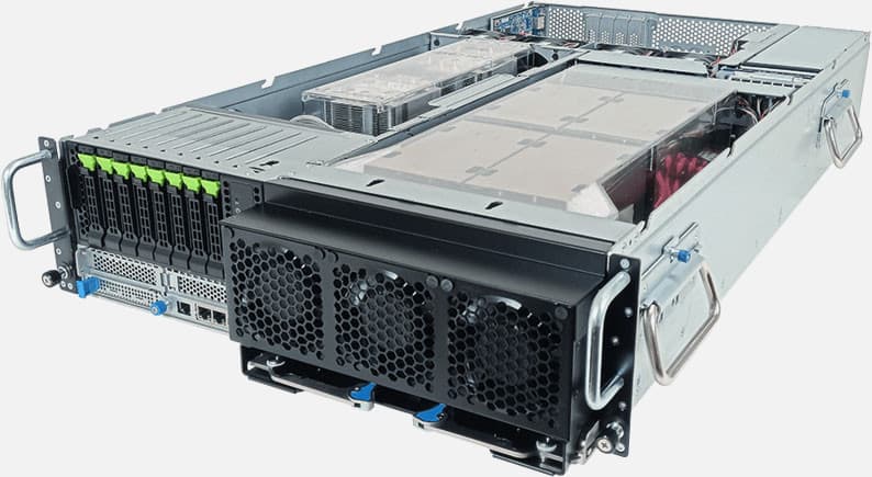 Gigabyte G363-SR0 — server 3U, 2× Intel Xeon Scalable, 8 bay-uri