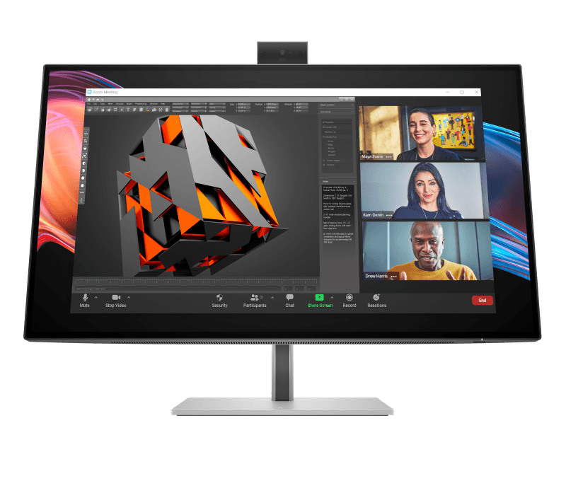 Monitor Consumer HP Series 7 Pro 727pm, 27", 3840 x 2160 pixeli, Silver