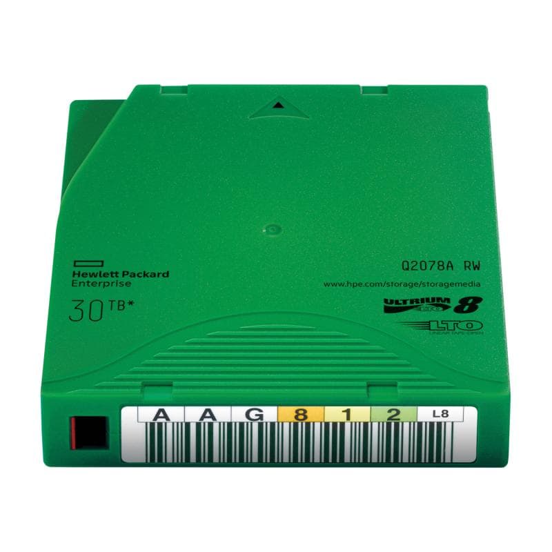 HPE LTO-8 Ultrium 30TB RW Data Cartridge — miniatură